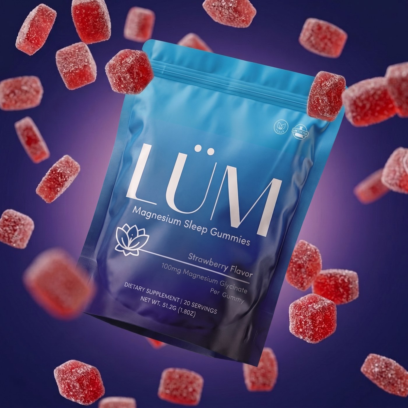 LUM Magnesium Sleep Gummies